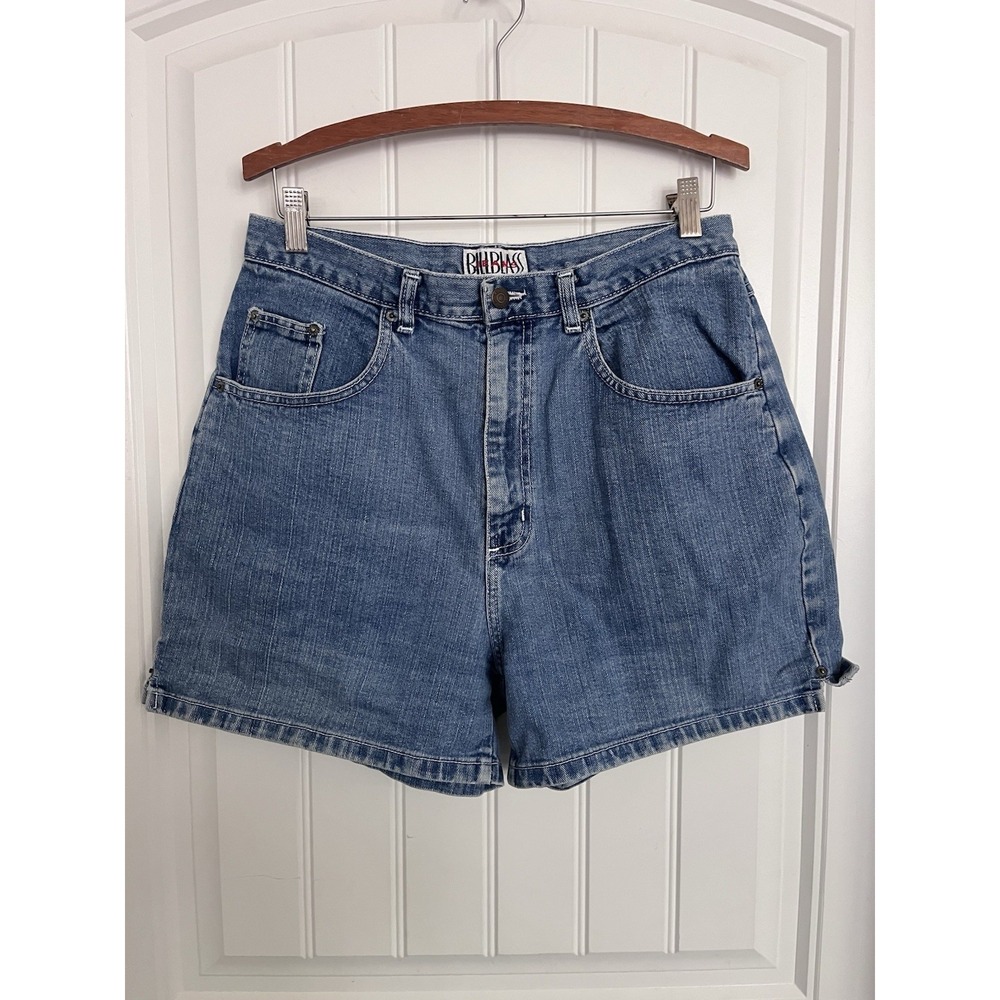 Women's Size 14 Vintage Bill Blass 32x4 Denim Jean Shorts 90s Blue 367